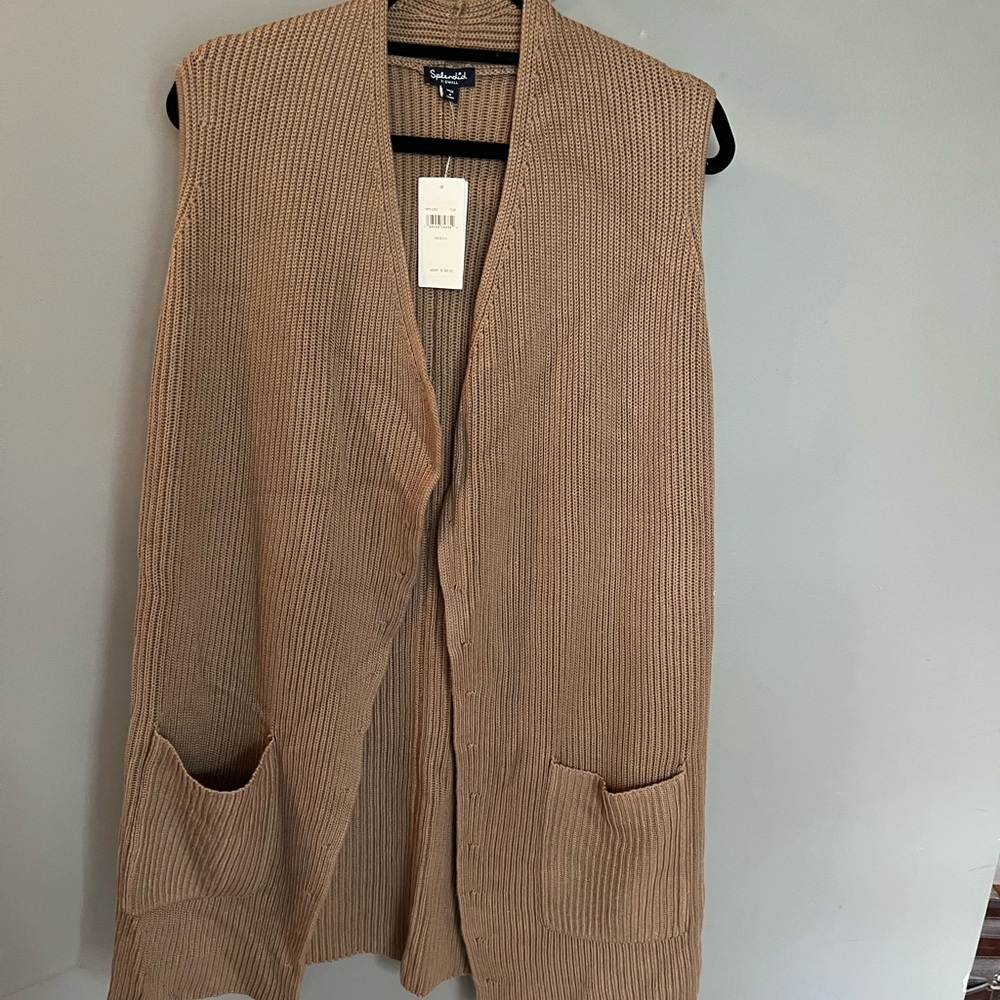 Splendid Tan Knit Vest